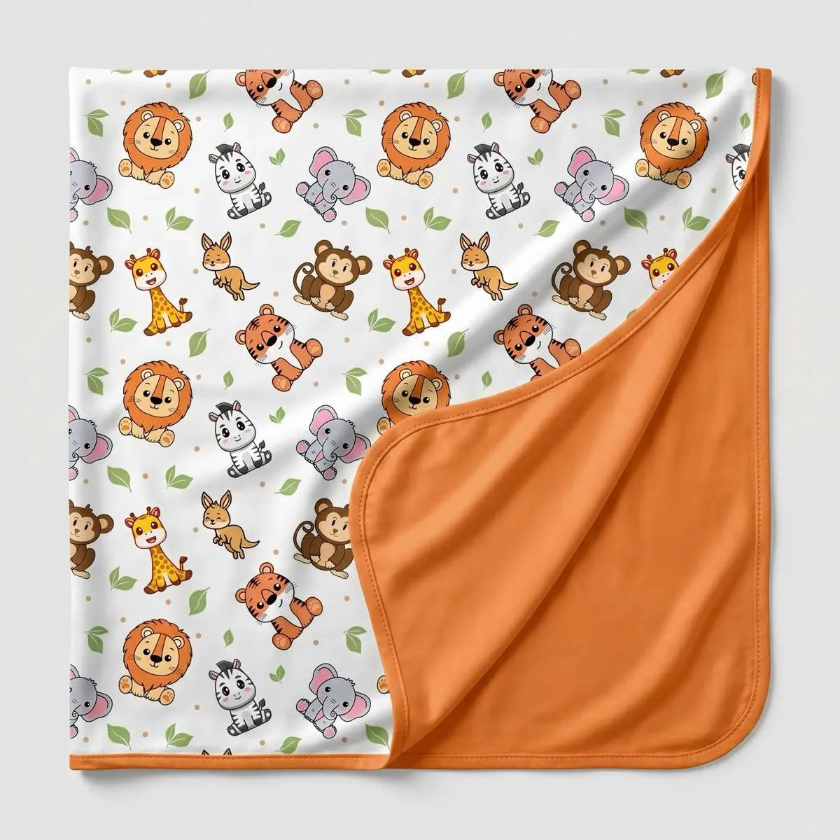 Custom bamboo baby blanket style